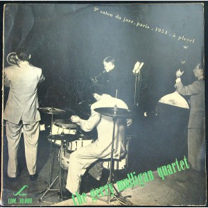GERRY MULLIGAN QUARTET 3e Salon Du Jazz, Paris, 1954, À Pleyel (Swing LDM 30.008) France 1955 original LP